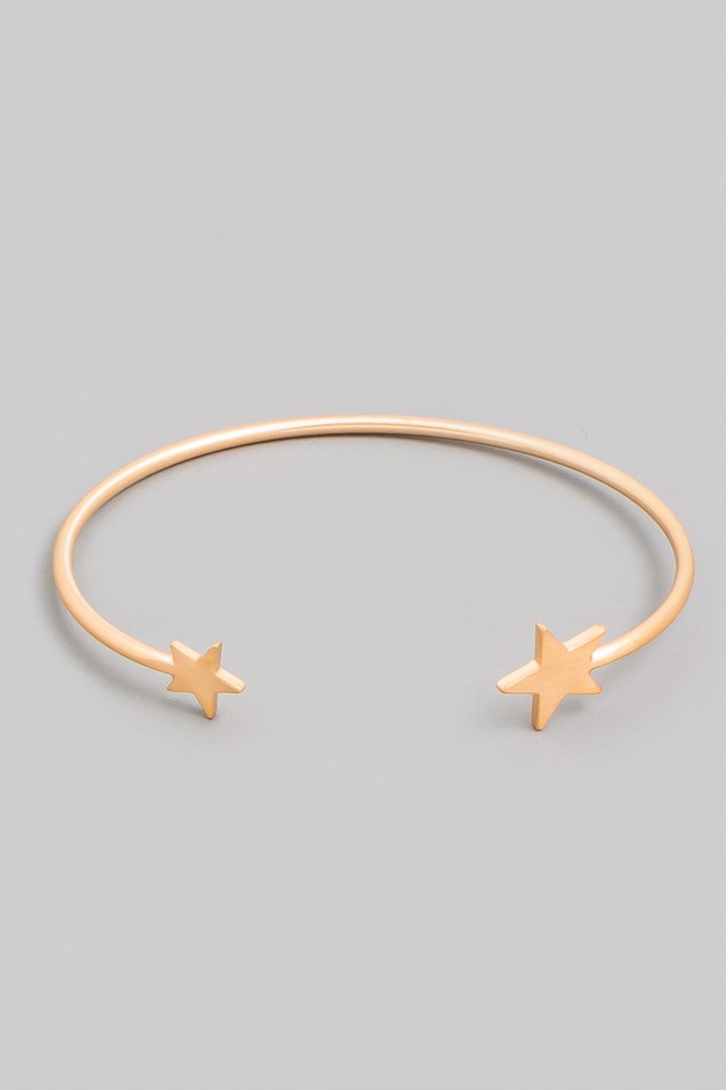 Open Star Cuff Bracelet - Simply Fabulous Boutique